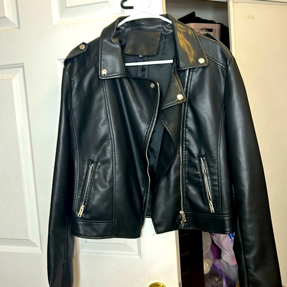 Leather jacket